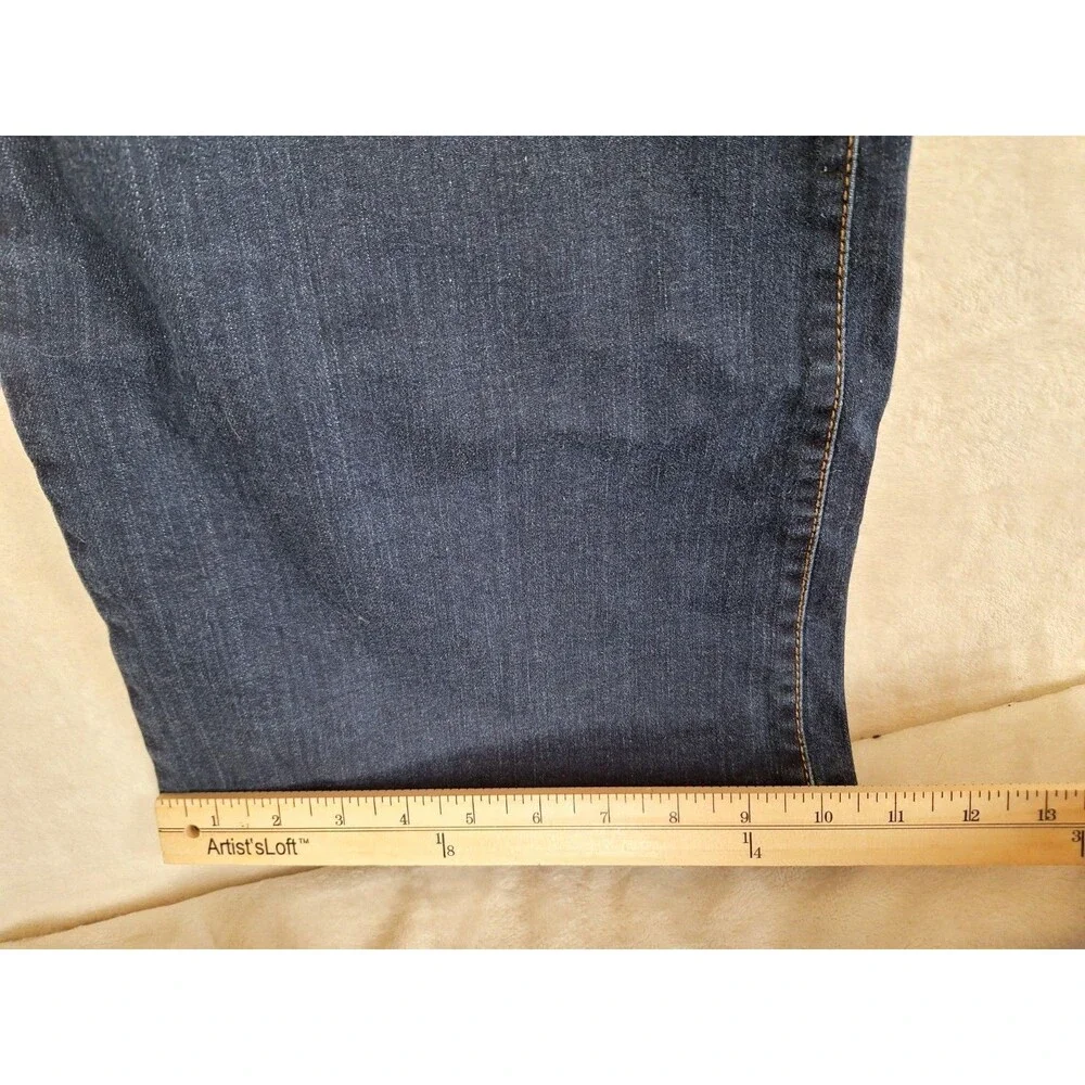 Lane Bryant Flex Magic Waistband Tighter Tummy High-Rise Bootcut Jeans Plus 24